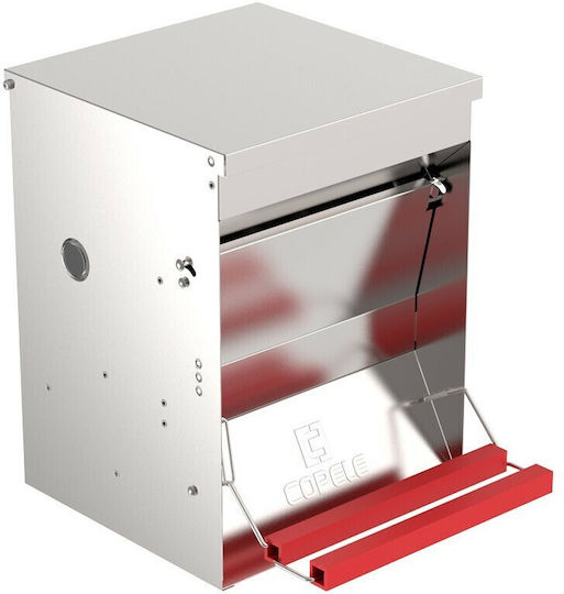 Copele Automatic Metal Feeder for Chickens and Poultry 41cm.