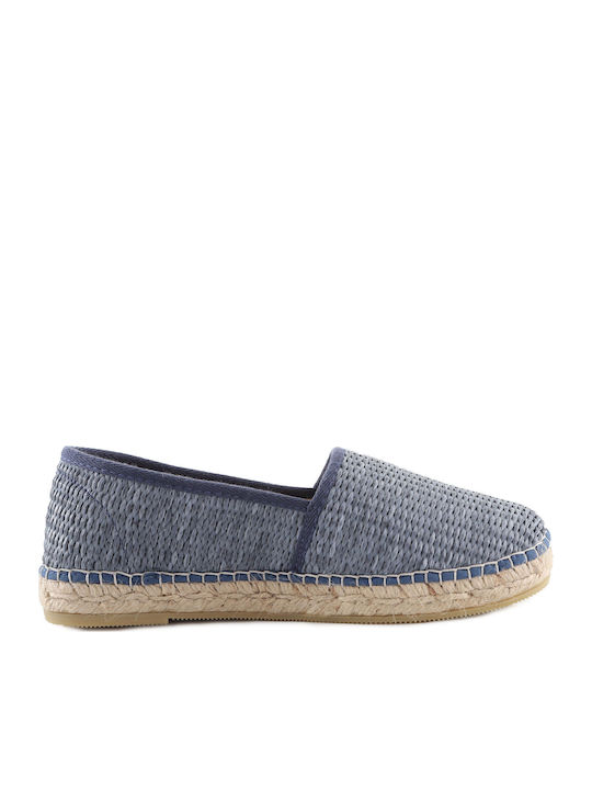 Women's Fabric Espadrilles Blue