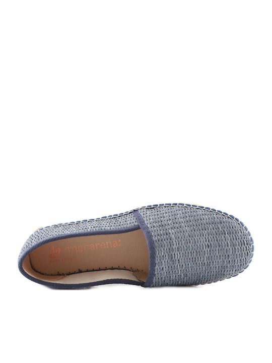 Women's Fabric Espadrilles Blue