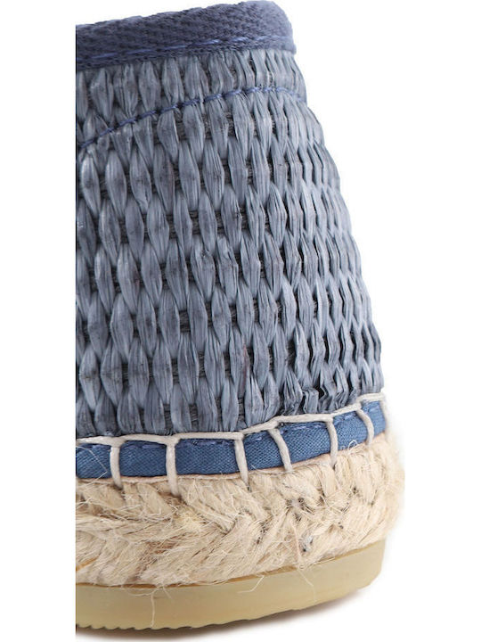 Women's Fabric Espadrilles Blue