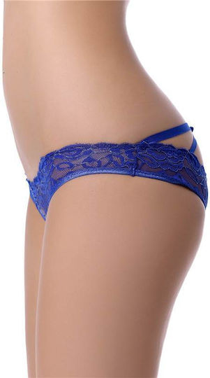 Frauen Sexy Zeichenfolge Blau