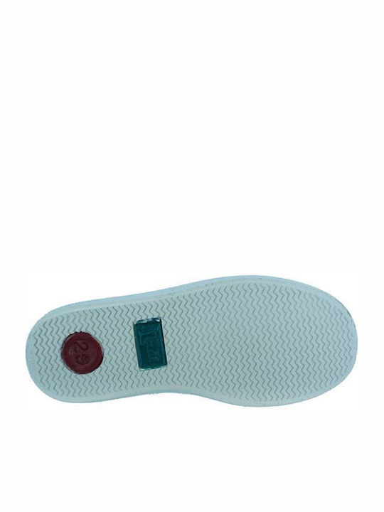 Kinder Sneakers mit Klettverschluss Burgundisch