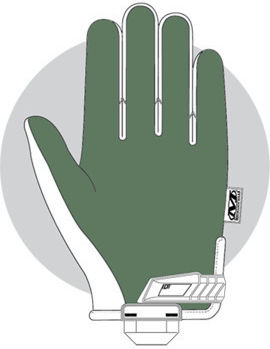 Mechanix Wear Στρατιωτικά Γάντια σε Γκρι χρώμα