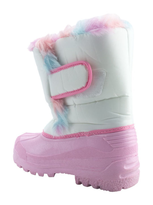 Kinder-Schneestiefeletten Rosa