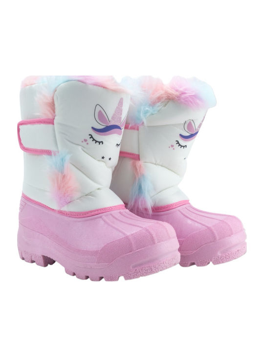 Kinder-Schneestiefeletten Rosa