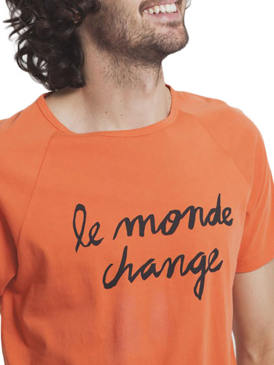T-shirt Πορτοκαλί