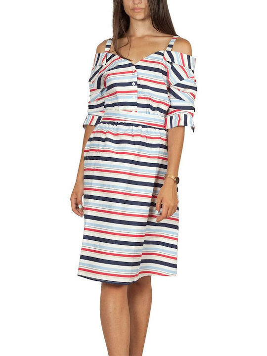 Migle + Me Mini Shirt Dress Dress Striped