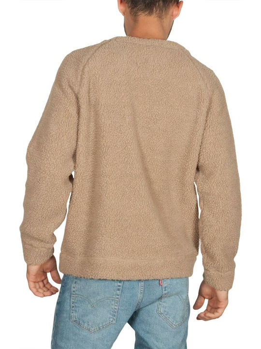 Minimum Men's Sweatshirt with Pockets Brown