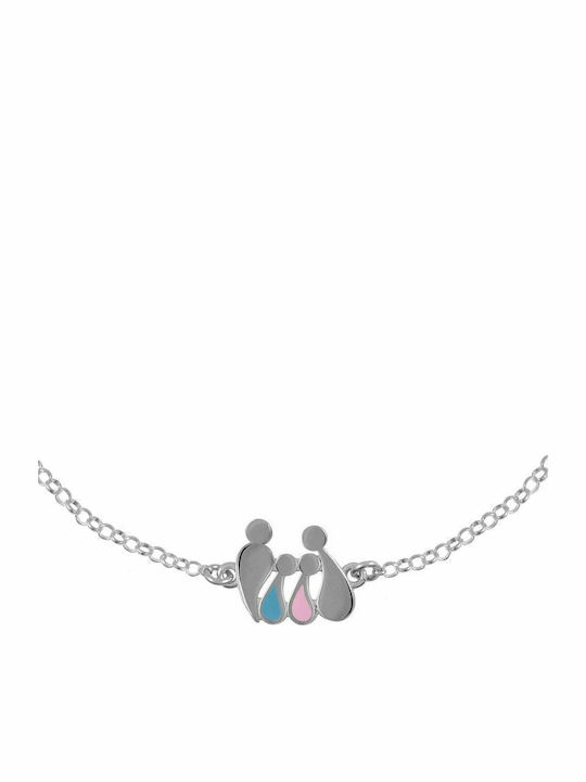 Damen Armband mit Design Mutti aus Silber