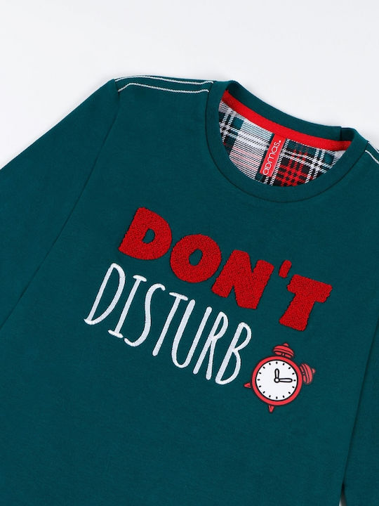 Admas Kids' Pajamas Winter Petrol.