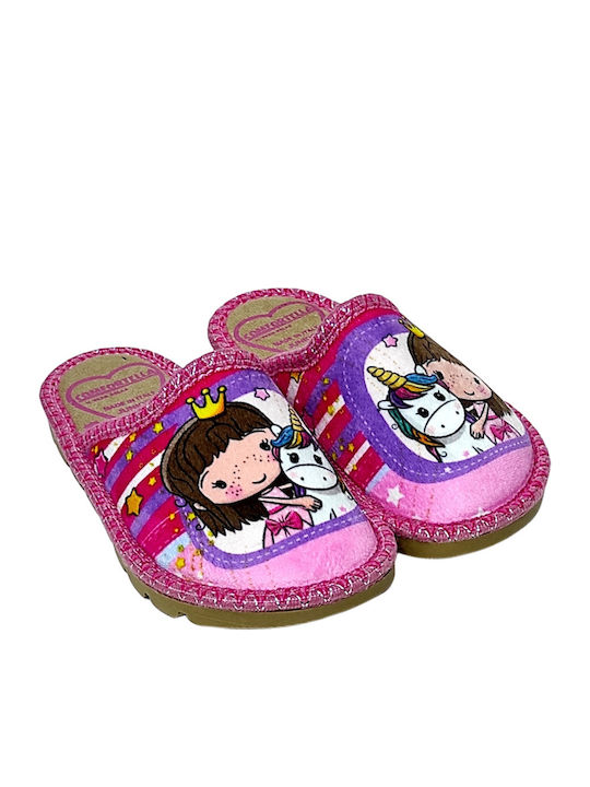 Comfortella Kids Slippers Pink