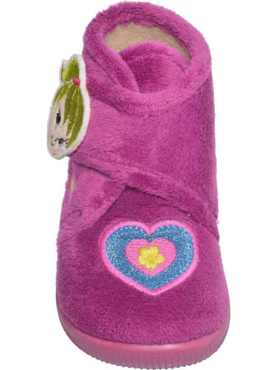 Kids Slippers Boots Purple
