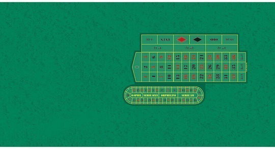 Pokeritems Pâslă Din Țesătură Verde 295x155cm