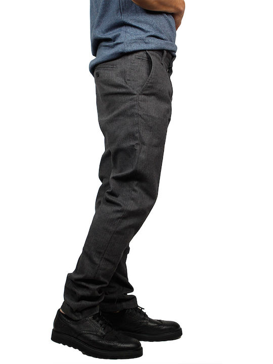 Minimum Herrenhose Chino Elastisch in Slim Passform Gray