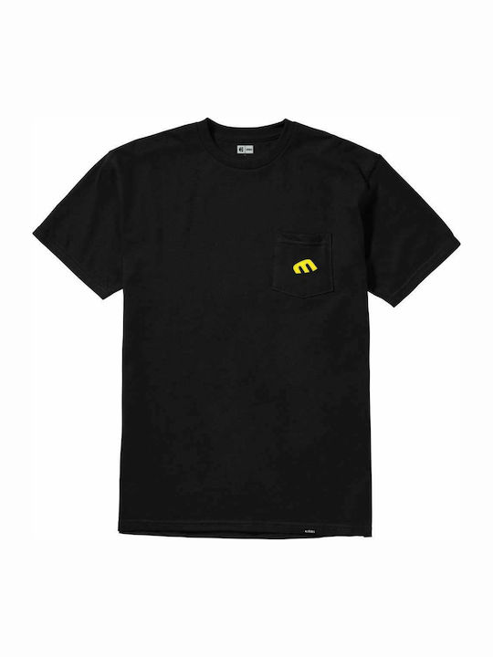 T-shirt Μαύρο