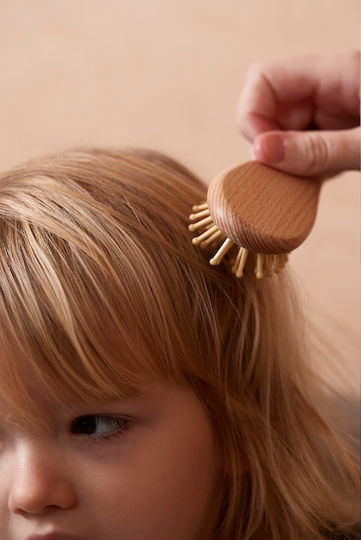 Filibabba Baby Brush & Comb Beige 3pcs