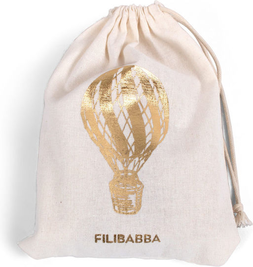 Filibabba Baby Brush & Comb Beige 3pcs