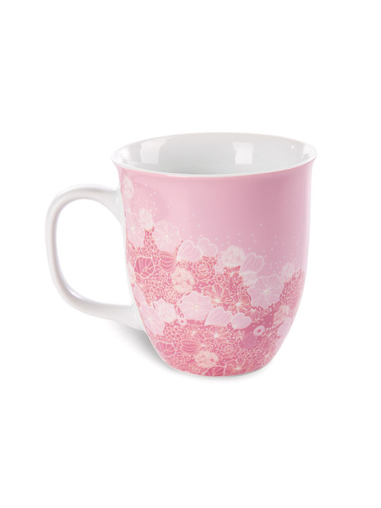 Alouette Porcelain Cup Pink 410ml