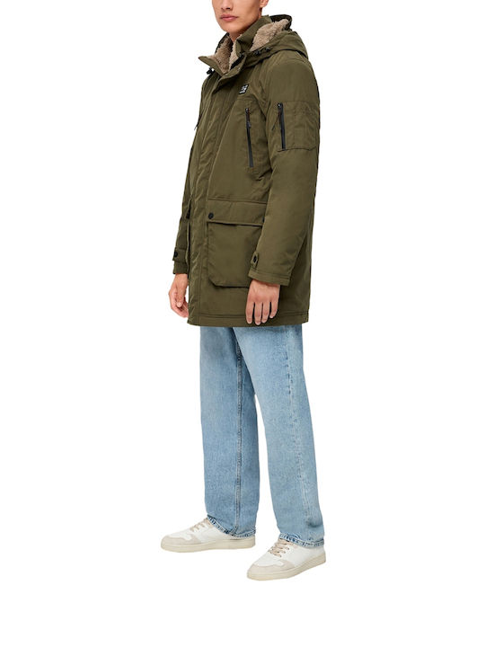 Winter Jacke Khaki