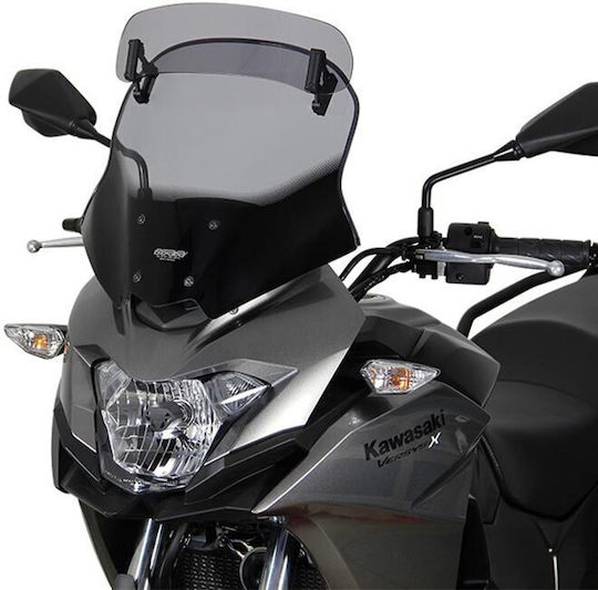 MRA Motorcycle Windshield & Windscreen Tinted Visor for Kawasaki Versys 300