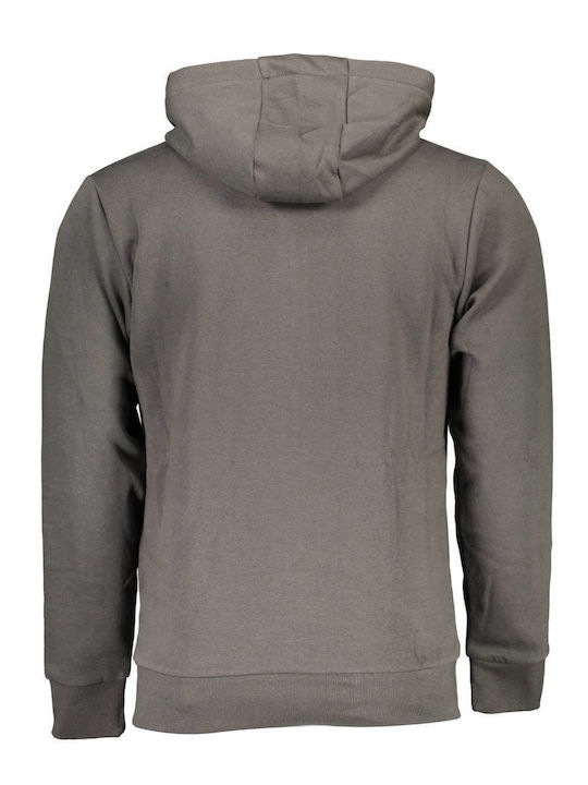 U.S.Grand Polo Club Men's Sweatshirt Jacket with Hood Grey.