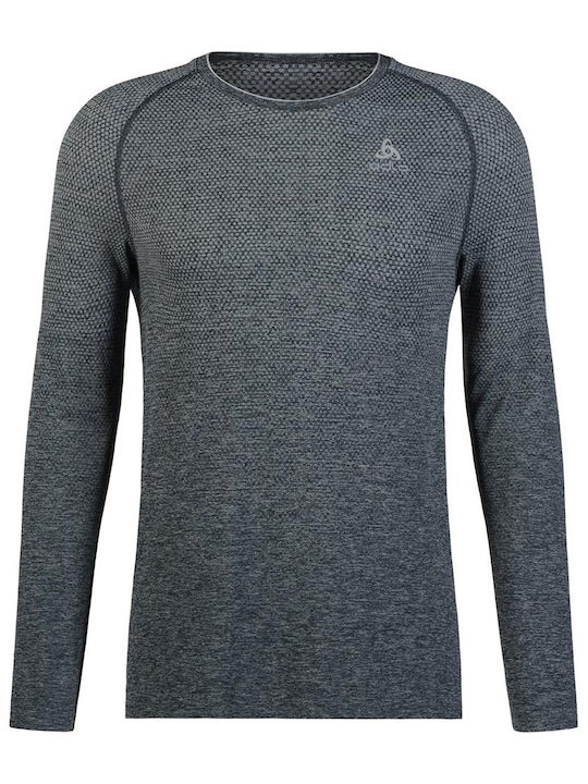 Essential Seamless Herrenblusen Sportlich Dunkelgrau