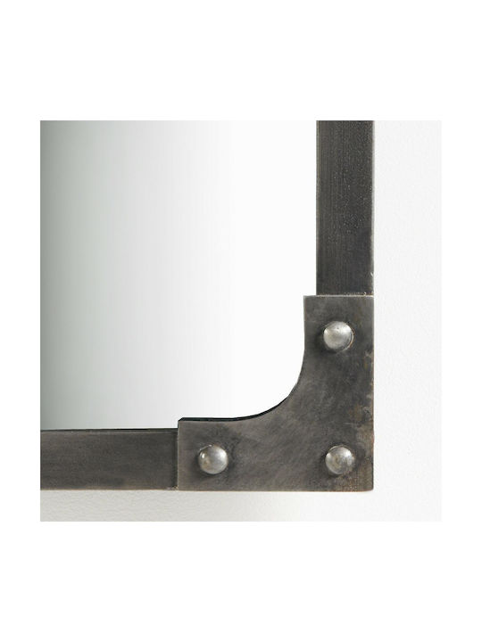 La Redoute Interieurs Wandspiegel mit Gray Metallisch Rahmen 108x128cm 1Stück