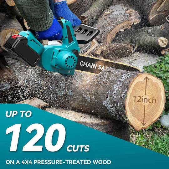 Llama Battery Chainsaw Brushless 128V with Blade 30cm