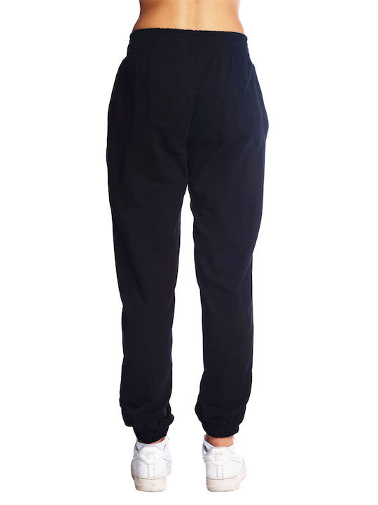 Paco & Co Women's Jogger Sweatpants BLACK Velvet