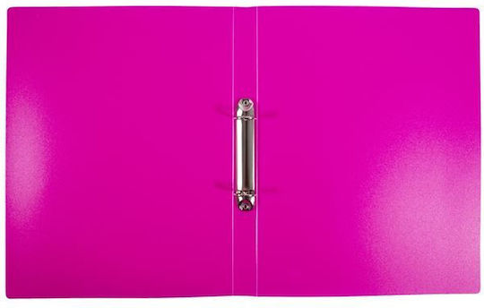 Officenet Mappe mit 2 Ringen für Papier A4 Rosa 1Stück