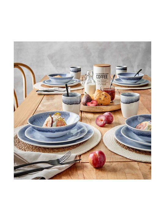 Butlers Karlton Bros Βάζο για Καφέ με Καπάκι Ξύλινο Λευκό-Καφέ 1100ml 1τμχ