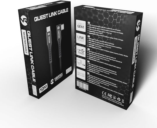 Meta Quest USB 3.2 Cable USB-C male - USB-C 10m VVR.K10M.HA.USB.C.OQ2.2022