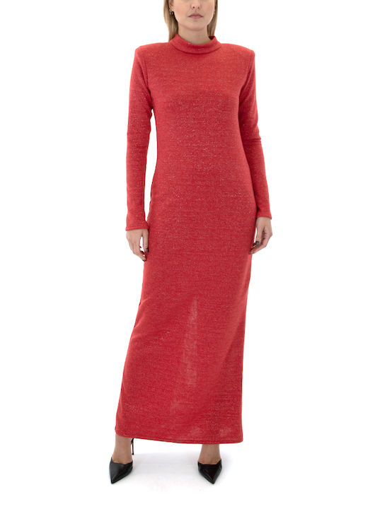 C. Manolo Dress Maxi Dress Red