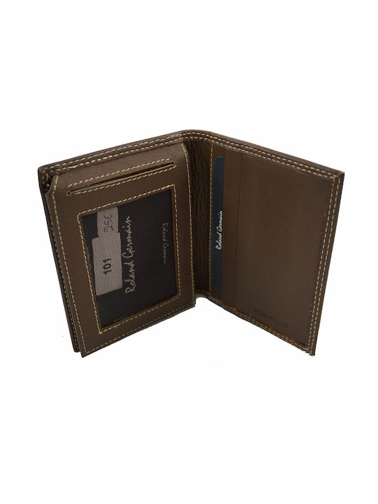 Mybag Men's Leather Card Wallet Brown