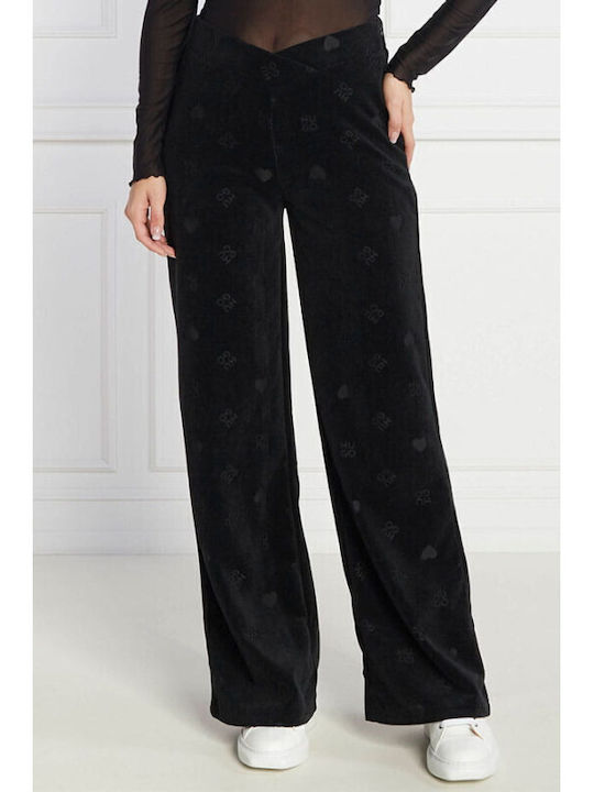 Hugo Boss Women's High-waisted Fabric Trousers Black