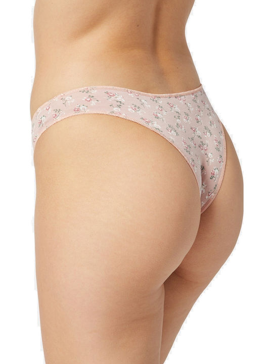 Miss Βαμβακερά Femei Brazilia 2Pack Khaki-Rose