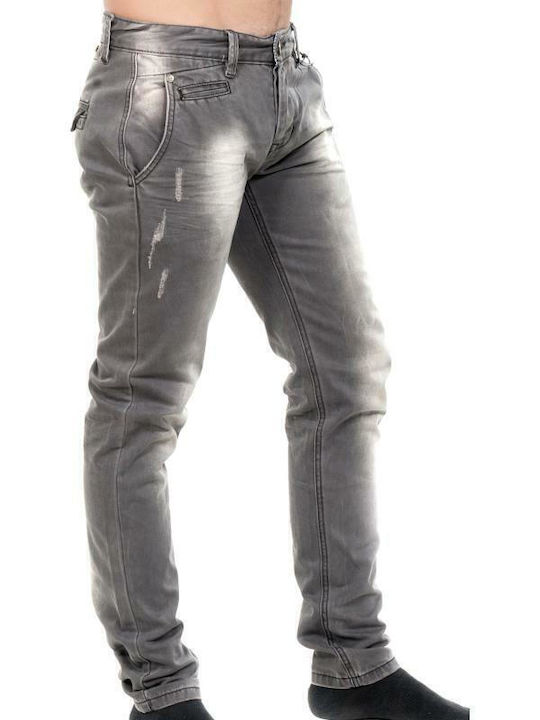 Hose Chino in Schlanker Passform Gray