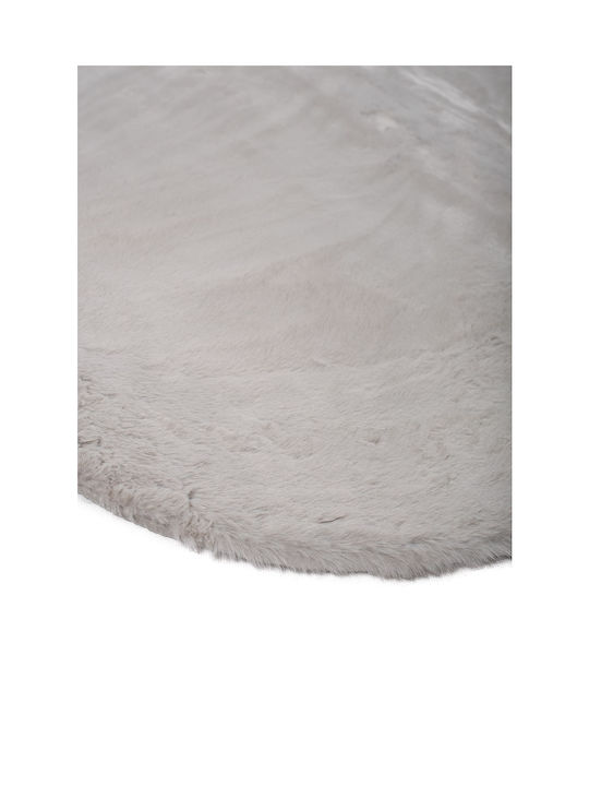 Βιοκαρπέτ Cloud Round Rug Grey 05