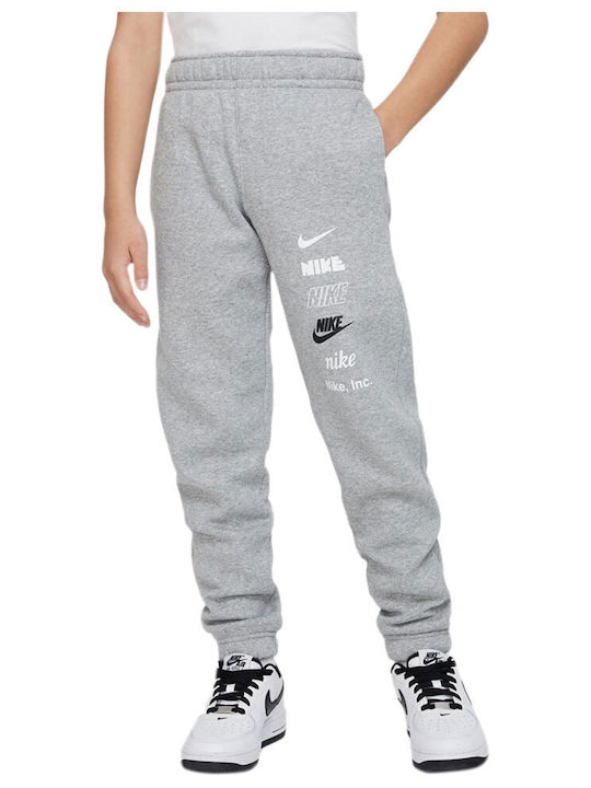 Kids Sweatpants Gray Sportswear