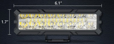 LED Floodlight 10V-30V 96W High Power White IP68