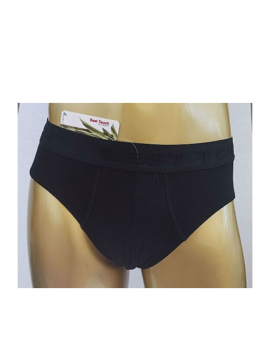 Herren Slips Schwarz 1Packung