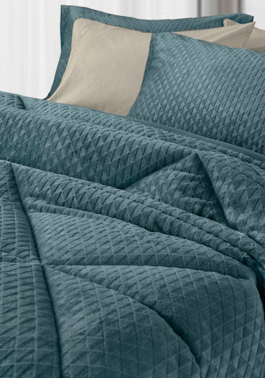 Guy Laroche Κουβερτοπάπλωμα Μονό 160x240εκ. Trinity Emerald