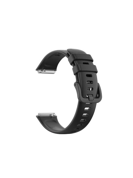 Huawei Λουράκι Σιλικόνης Μαύρο (Huawei Band 7)