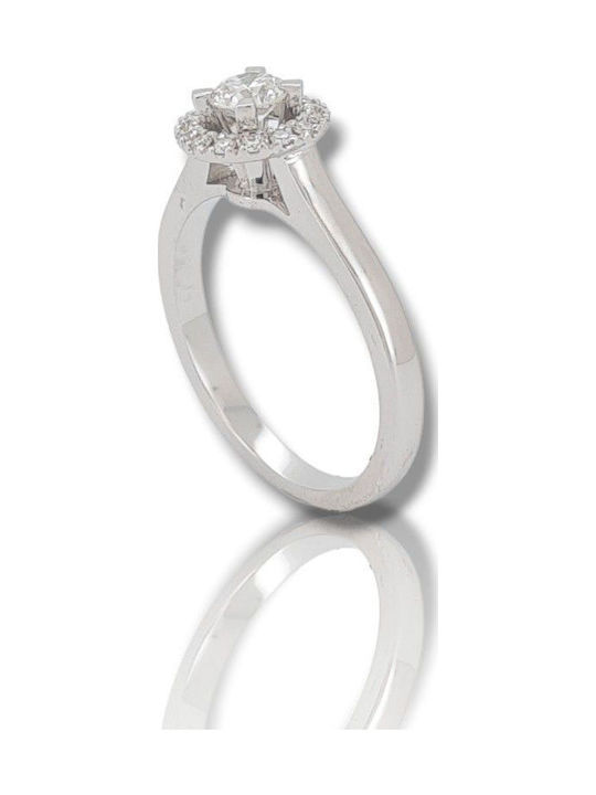 Mentzos Single Stone with Diamond