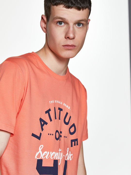 Rivals T-shirt Κοραλί
