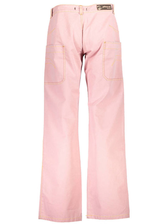 Phard Damen Stoff Hose Pink