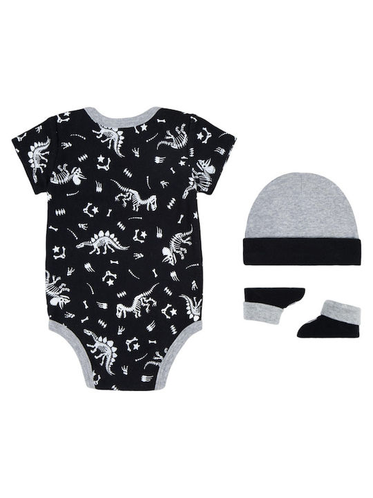 Converse Baby Bodysuit Set Black