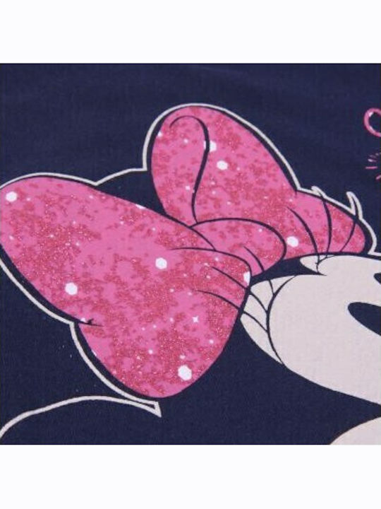 Παιδικό Σετ με Σορτς Καλοκαιρινό 2τμχ Μπλέ Minnie