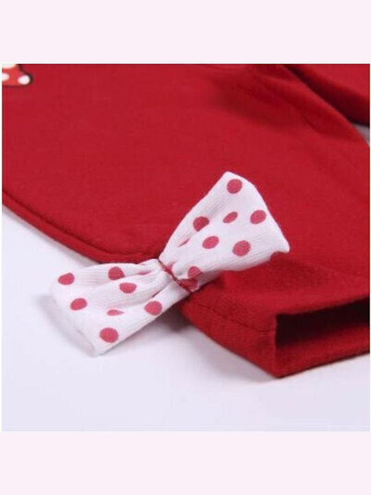 Kinderbekleidungsset mit Sommer-Shorts 2 Stück Rot Minnie