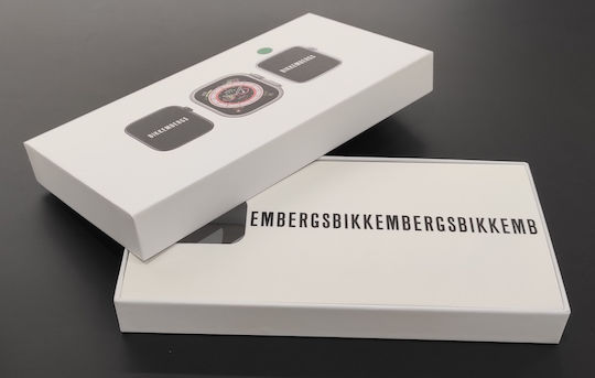Bikkembergs BK11-12 Aluminium Smartwatch mit Pulsmesser (Gray)